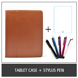 Tablet Case + Stylus Pen